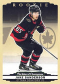 Jake Sanderson #314 Ottawa Senators | 2022-23 Parkhurst Champions