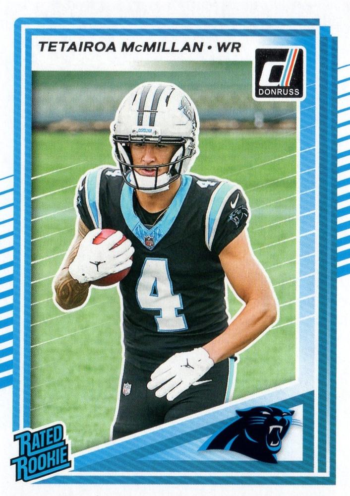 Tetairoa McMillan #314 Carolina Panthers | 2025 Donruss | NFL Football