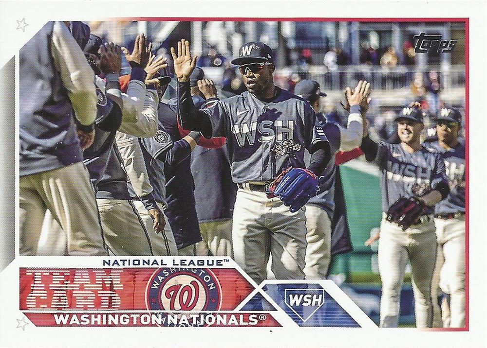 Washington Nationals #316 Washington Nationals | 2023 Topps