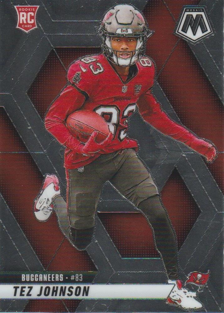Tez Johnson #316 Tampa Bay Buccaneers | 2025 Panini Mosaic | NFL Football