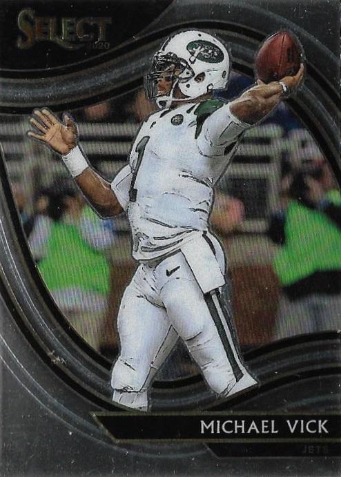 Michael Vick #317 New York Jets | 2020 Panini Select |  | NFL Football