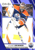 Stuart Skinner #317 Edmonton Oilers | 2023-24 O-Pee-Chee Blue Border
