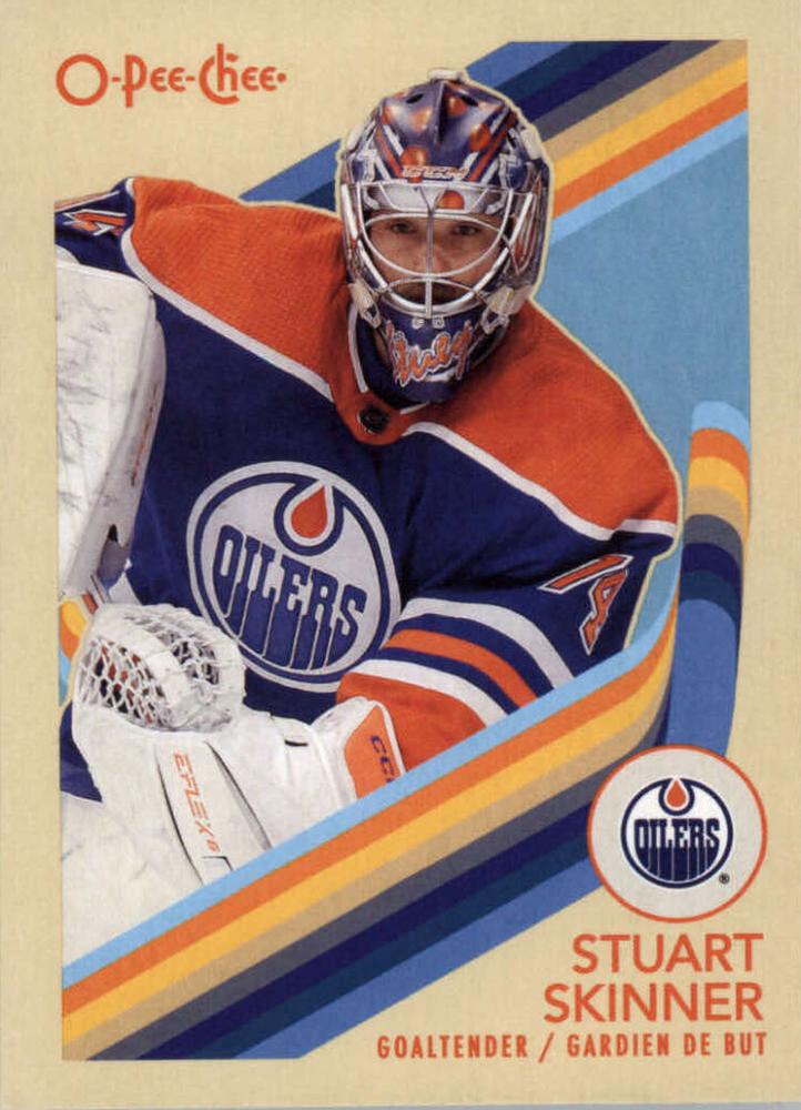 Stuart Skinner #317 Edmonton Oilers | 2023-24 O-Pee-Chee Retro