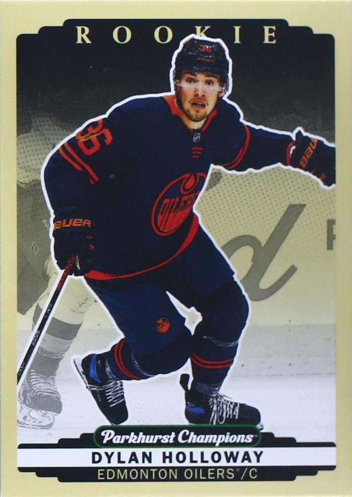 Dylan Holloway #317 Edmonton Oilers | 2022-23 Parkhurst Champions