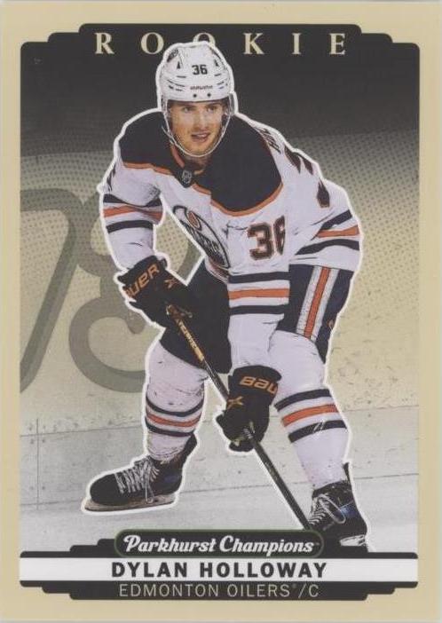 Dylan Holloway #317 Edmonton Oilers (Photo Variation) | 2022-23 Parkhurst Champions