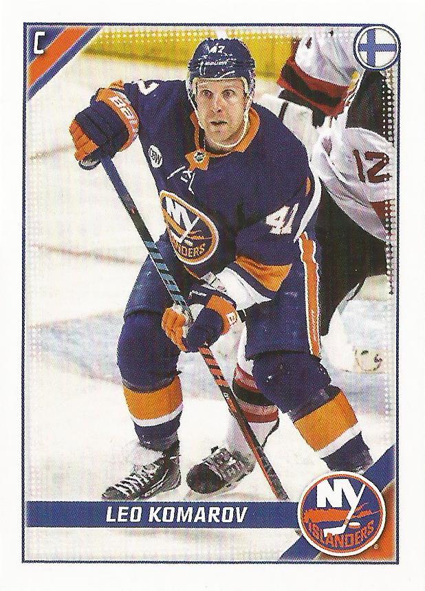 Leo Komarov #318 New York Islanders | 2019-20 Topps NHL Sticker Collection