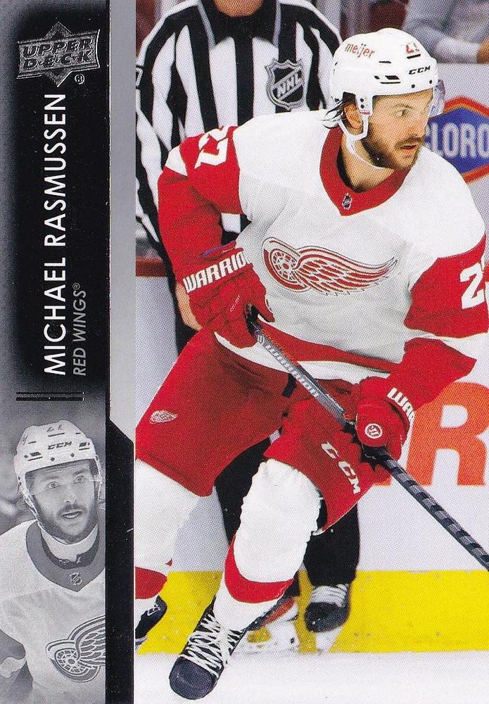 Michael Rasmussen #318 Detroit Red Wings | 2021-22 Upper Deck