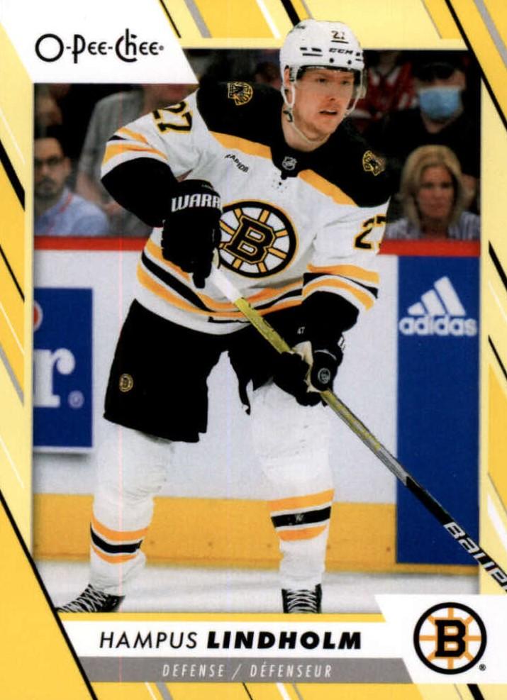Hampus Lindholm #318 Boston Bruins | 2023-24 O-Pee-Chee Yellow Border