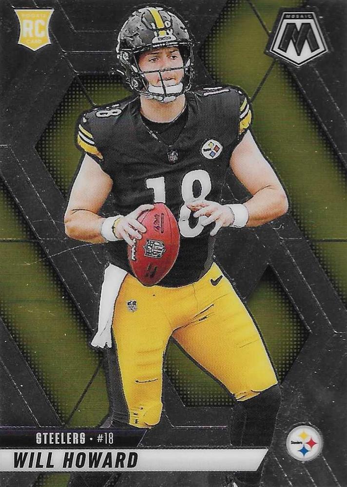 Will Howard #318 Pittsburgh Steelers | 2025 Panini Mosaic | NFL Football