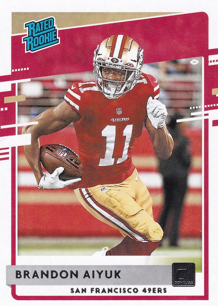 Brandon Aiyuk #319 San Francisco 49ers | 2020 Panini Donruss | NFL Football