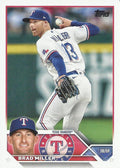 Brad Miller #319 Texas Rangers | 2023 Topps