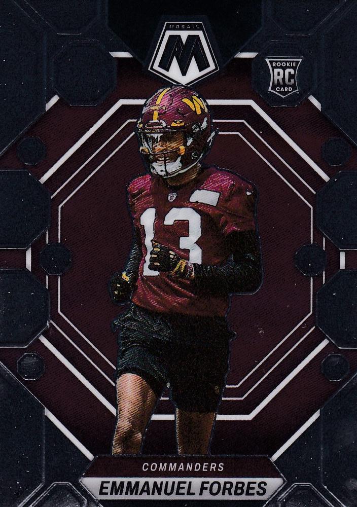 Emmanuel Forbes #319 Washington Commanders | 2023 Panini Mosaic | NFL Football