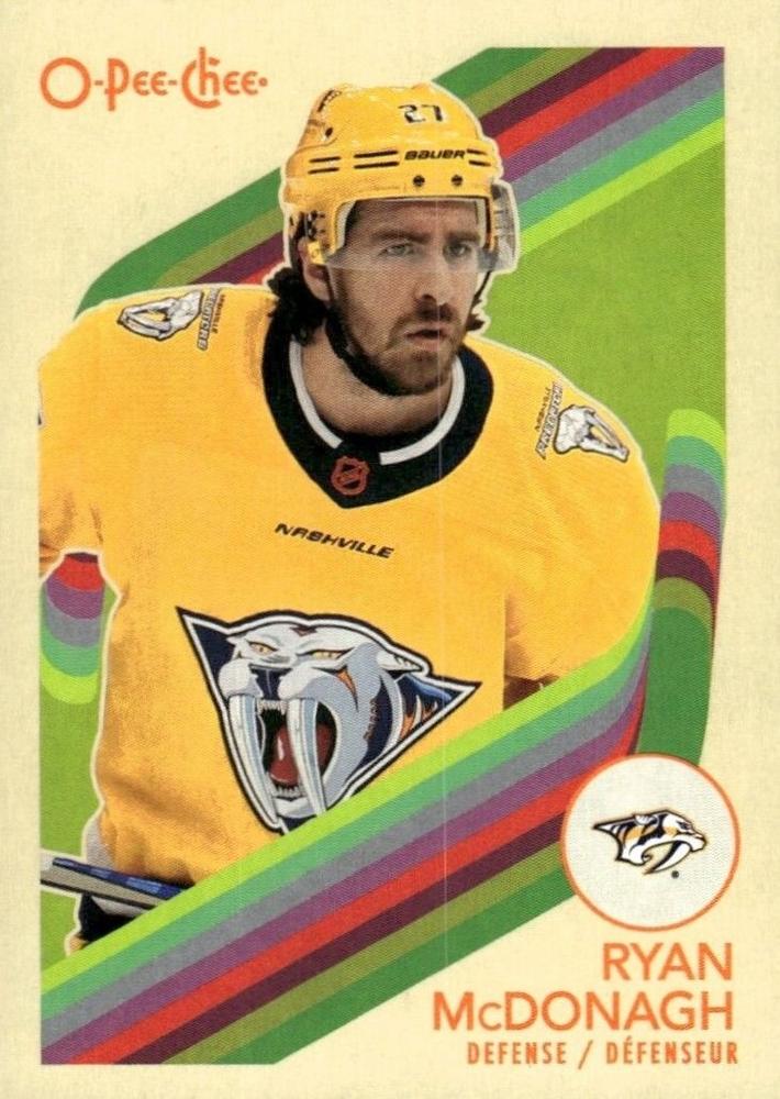 Ryan McDonagh #319 Nashville Predators | 2023-24 O-Pee-Chee Retro
