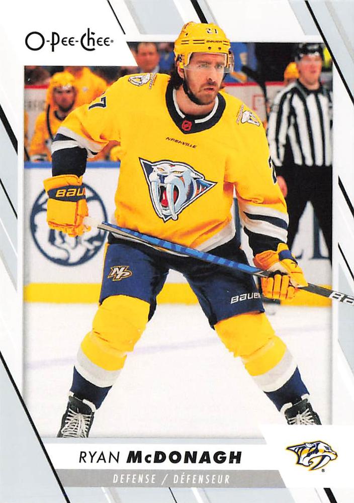 Ryan McDonagh #319 Nashville Predators | 2023-24 O-Pee-Chee Hockey