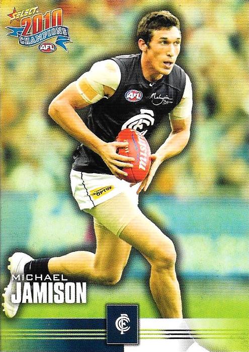Michael Jamison #31 Carlton Blues | 2010 Select AFL Champions