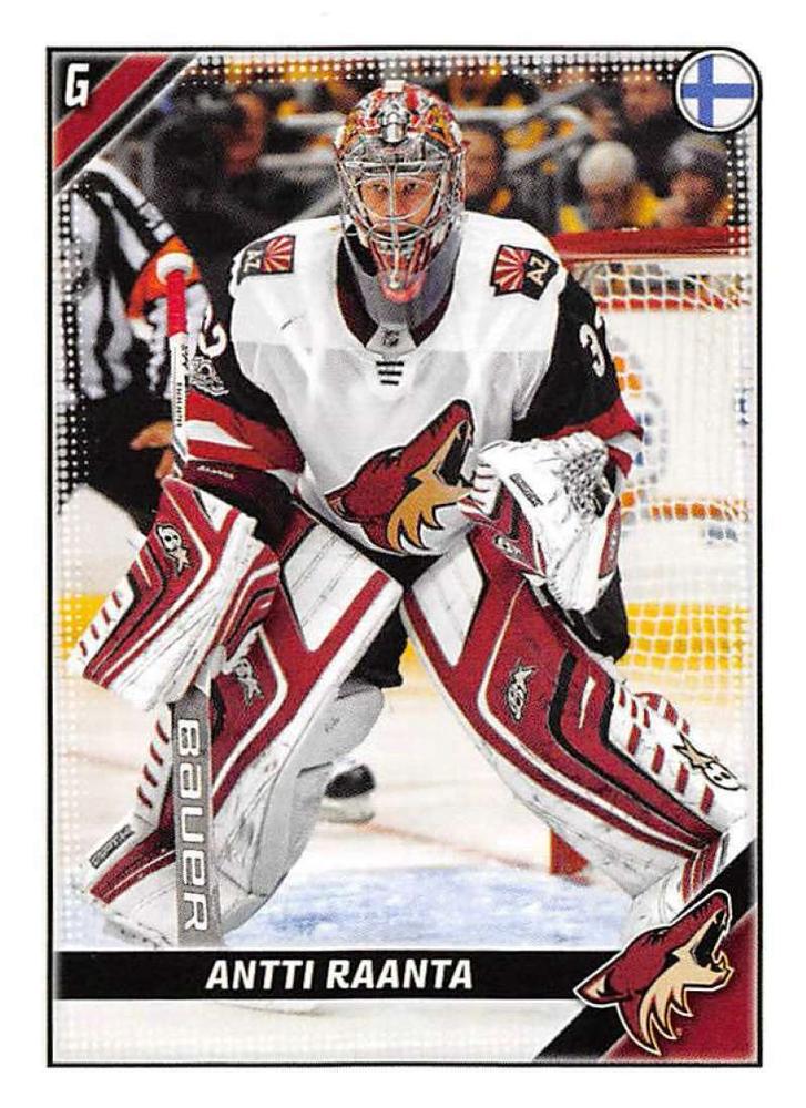 Antti Raanta #31 Arizona Coyotes | 2019-20 Topps NHL Sticker Collection