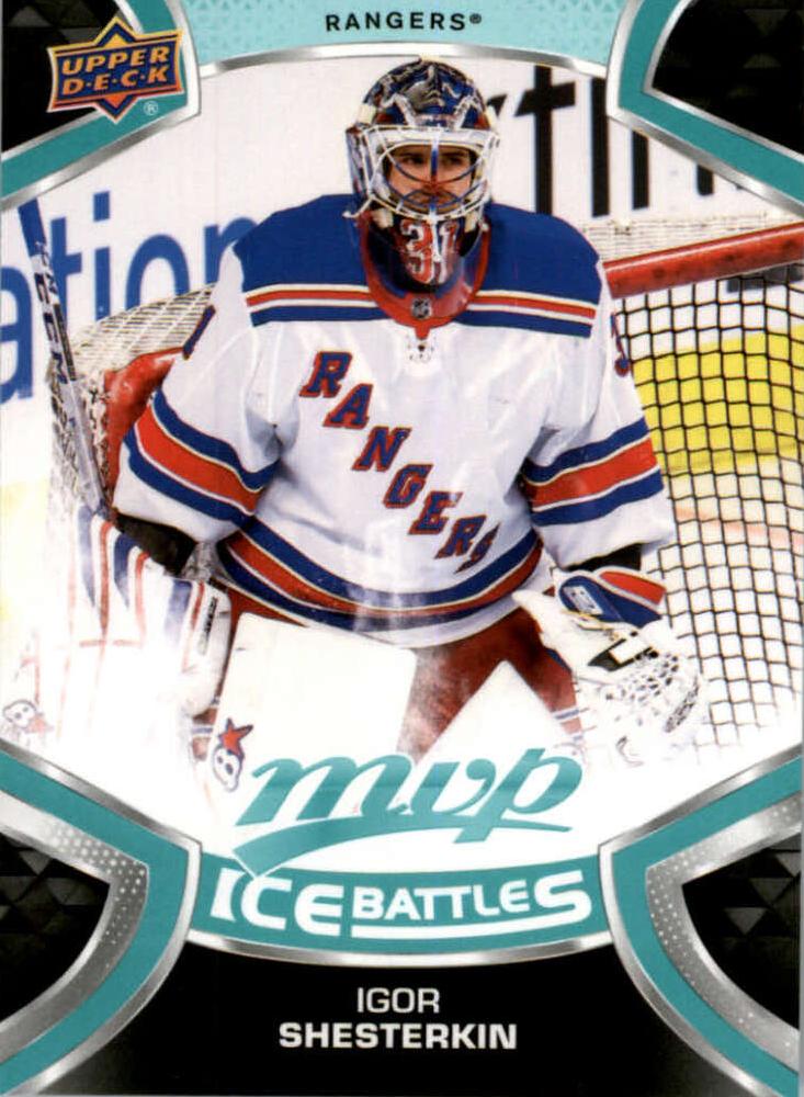 Igor Shesterkin #31 New York Rangers | 2021-22 Upper Deck MVP Ice Battles