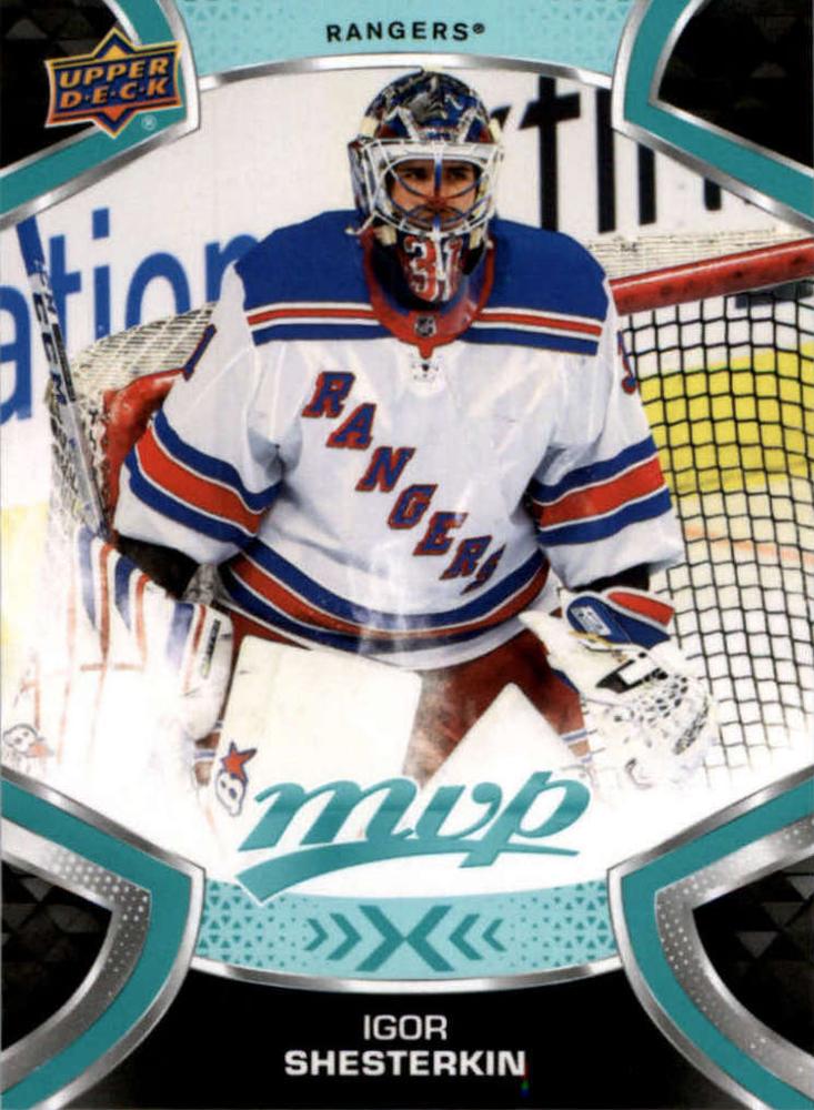 Igor Shesterkin #31 New York Rangers | 2021-22 Upper Deck MVP