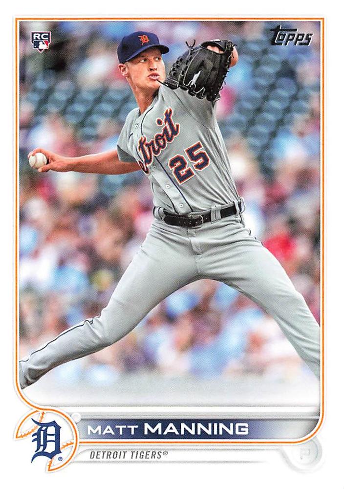 Matt Manning #31 Detroit Tigers | 2022 Topps