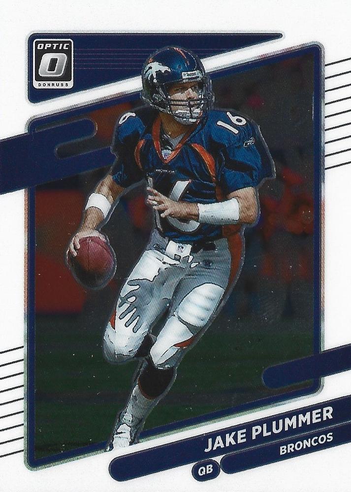 Jake Plummer #31 Denver Broncos | 2021 Donruss Optic | NFL Football