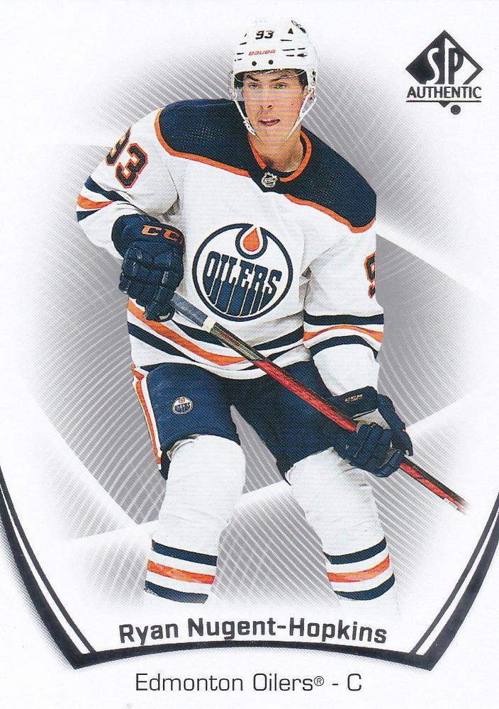 Ryan Nugent-Hopkins #31 Edmonton Oilers | 2021-22 SP Authentic