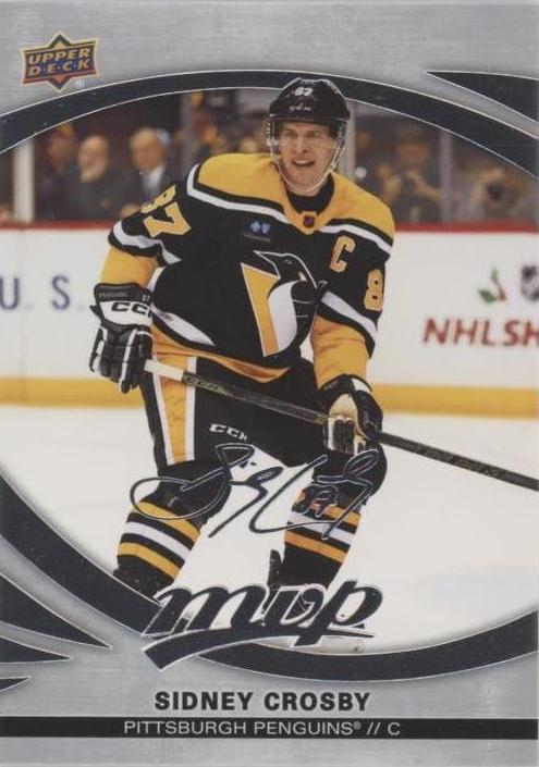 Sidney Crosby #31 Pittsburgh Penguins | 2023-24 Upper Deck MVP Silver Script