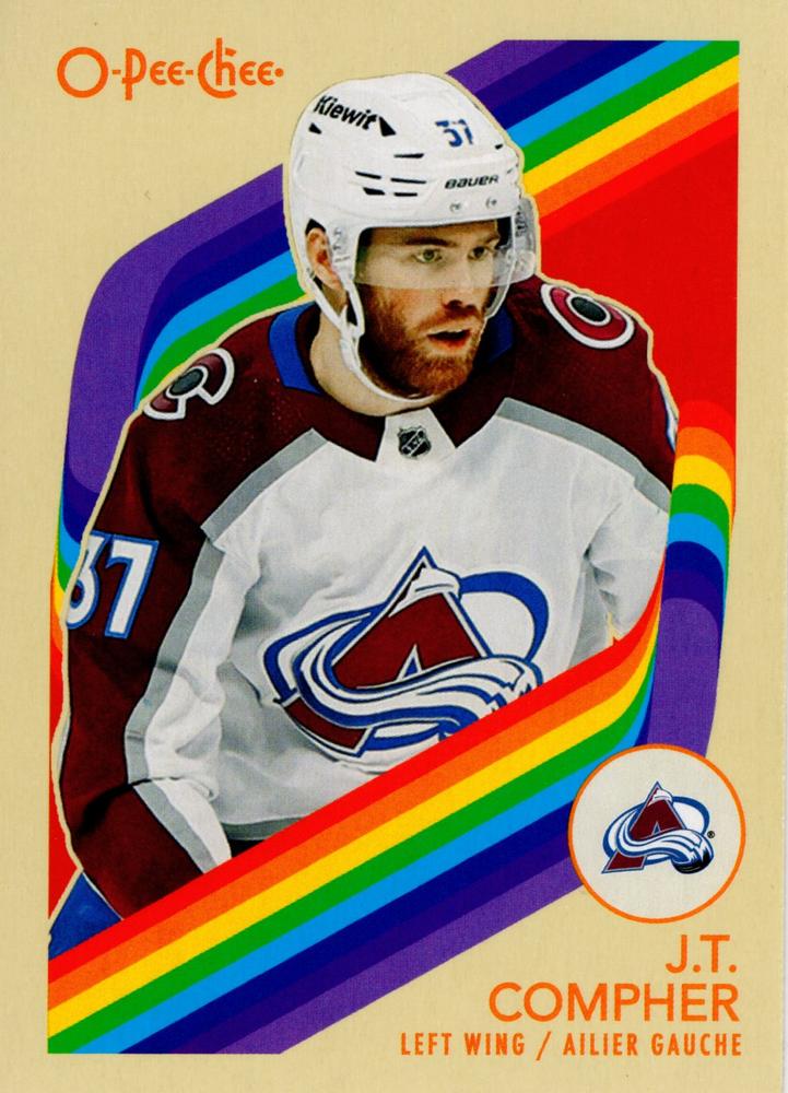 J.T. Compher #31 Colorado Avalanche | 2023-24 O-Pee-Chee Retro