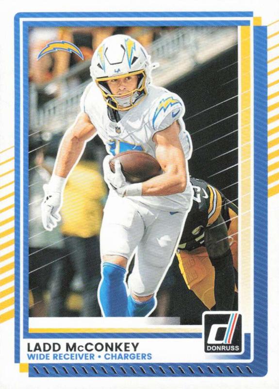 Ladd McConkey #31 Los Angeles Chargers | 2025 Donruss | NFL Football