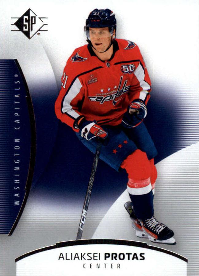 Aliaksei Protas #31 Washington Capitals | 2025-26 Upper Deck SP Hockey