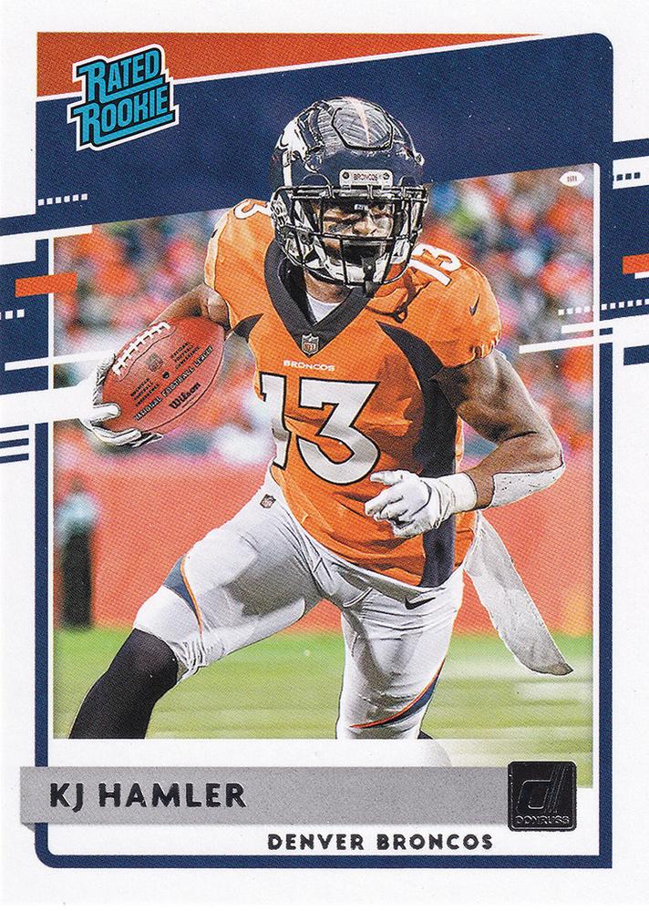 KJ Hamler #320 Denver Broncos | 2020 Panini Donruss | NFL Football