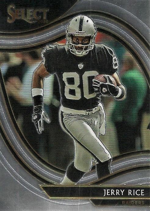 Jerry Rice #320 Oakland Raiders | 2020 Panini Select |  | NFL Football