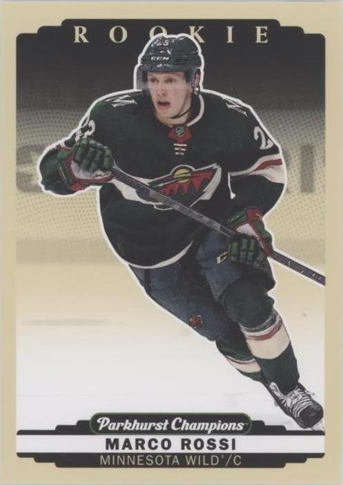 Marco Rossi #320 Minnesota Wild (Photo Variation) | 2022-23 Parkhurst Champions