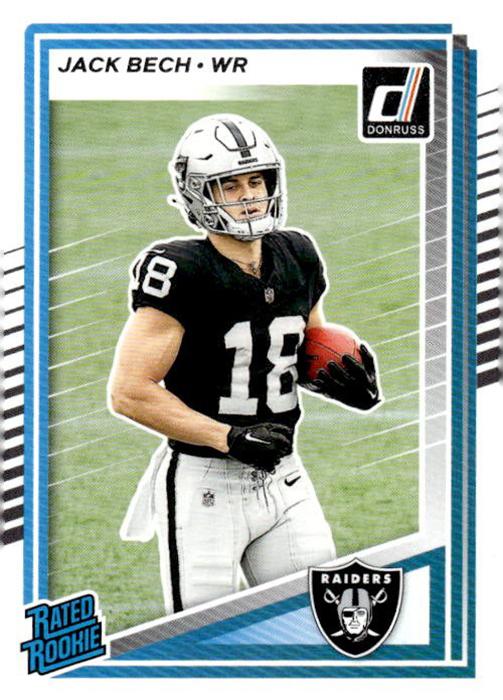 Jack Bech #320 Las Vegas Raiders | 2025 Donruss | NFL Football