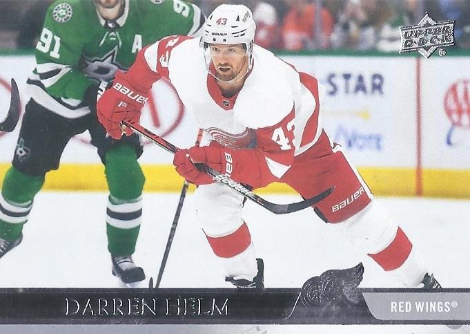 Darren Helm #321 Detroit Red Wings | 2020-21 Upper Deck