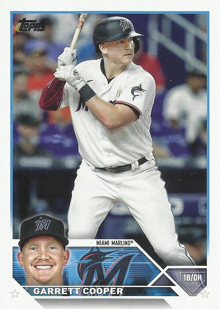 Garrett Cooper #321 Miami Marlins | 2023 Topps