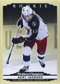 Kent Johnson #321 Columbus Blue Jackets | 2022-23 Parkhurst Champions