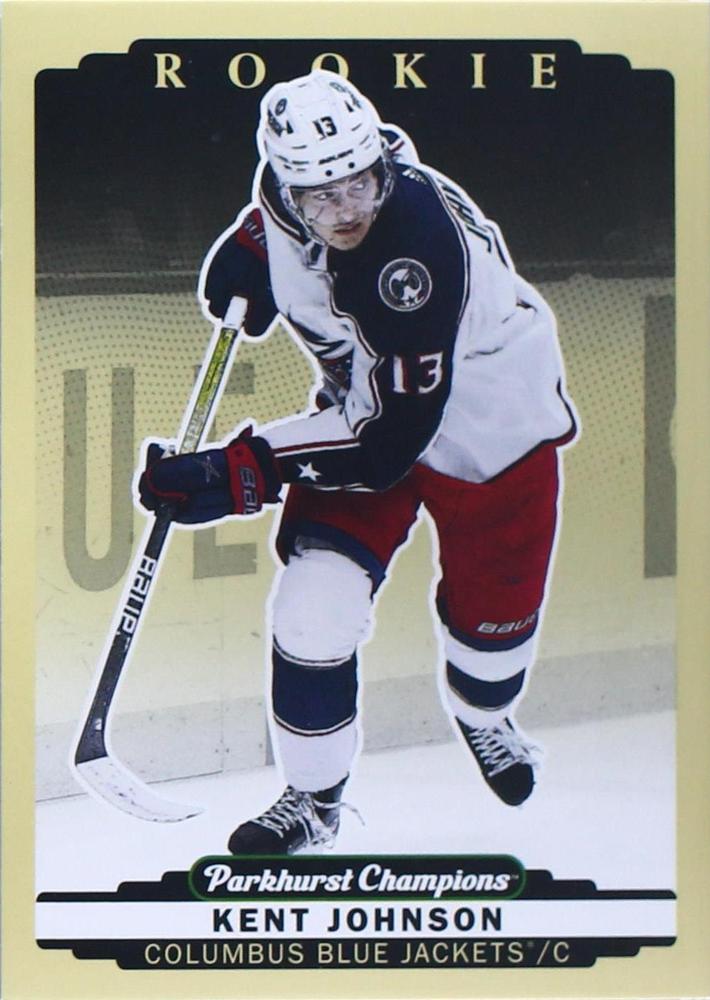 Kent Johnson #321 Columbus Blue Jackets | 2022-23 Parkhurst Champions
