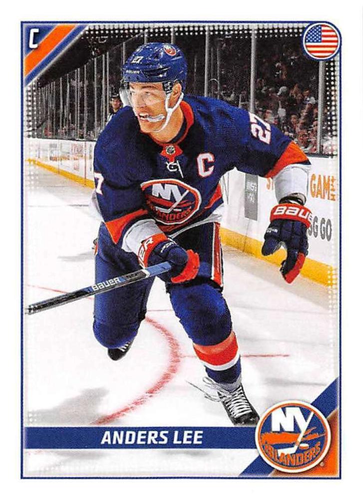 Anders Lee #322 New York Islanders | 2019-20 Topps NHL Sticker Collection