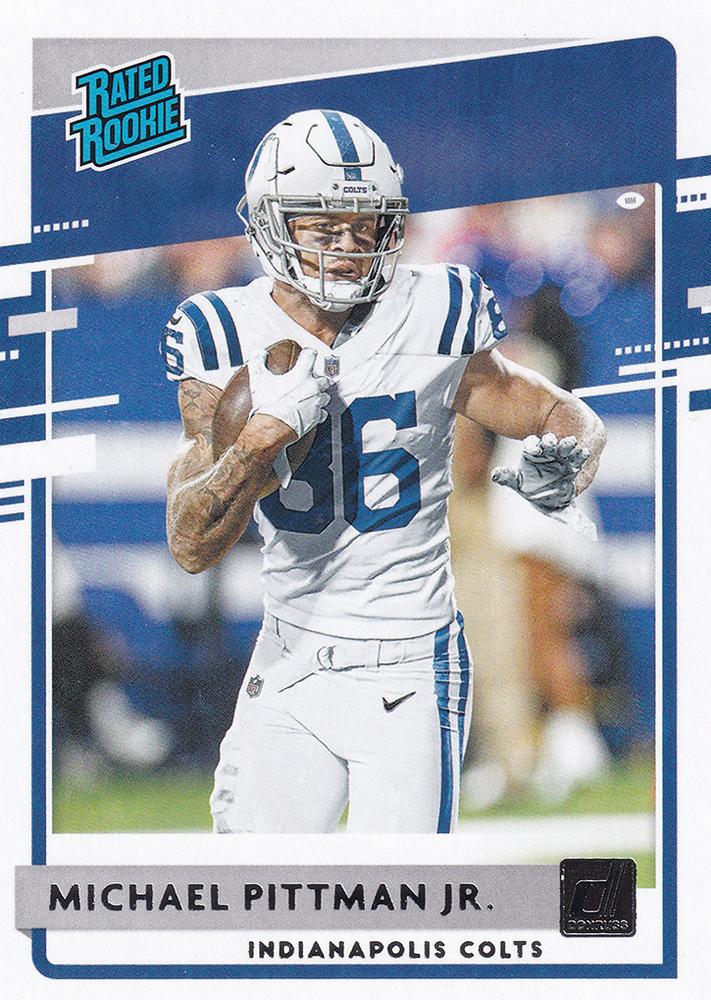Michael Pittman Jr. #322 Indianapolis Colts | 2020 Panini Donruss | NFL Football