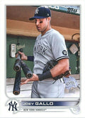 Joey Gallo #322 New York Yankees (Holding three bats) | 2022 Topps