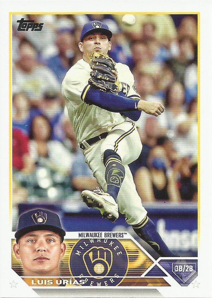 Luis Urias #322 Milwaukee Brewers | 2023 Topps