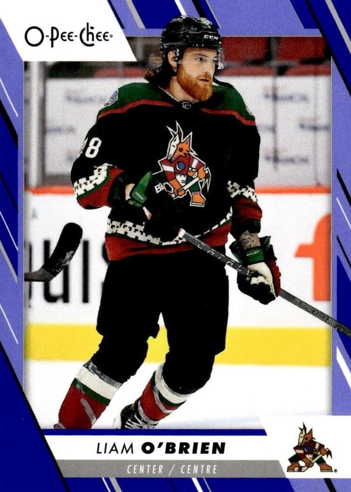 Liam O'Brien #322 Arizona Coyotes | 2023-24 O-Pee-Chee Blue Border