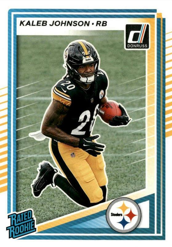 Kaleb Johnson #322 Pittsburgh Steelers | 2025 Donruss | NFL Football