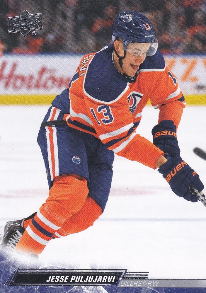 Jesse Puljujarvi #323 Edmonton Oilers | 2022-23 Upper Deck