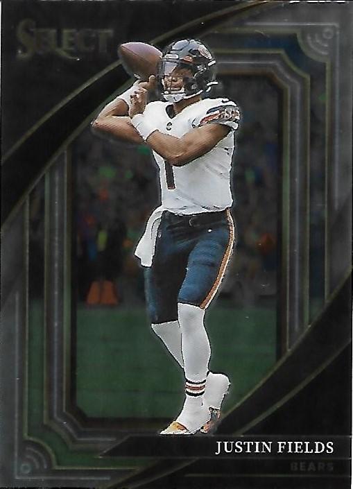 Justin Fields #323 Chicago Bears | 2022 Panini Select | NFL Football