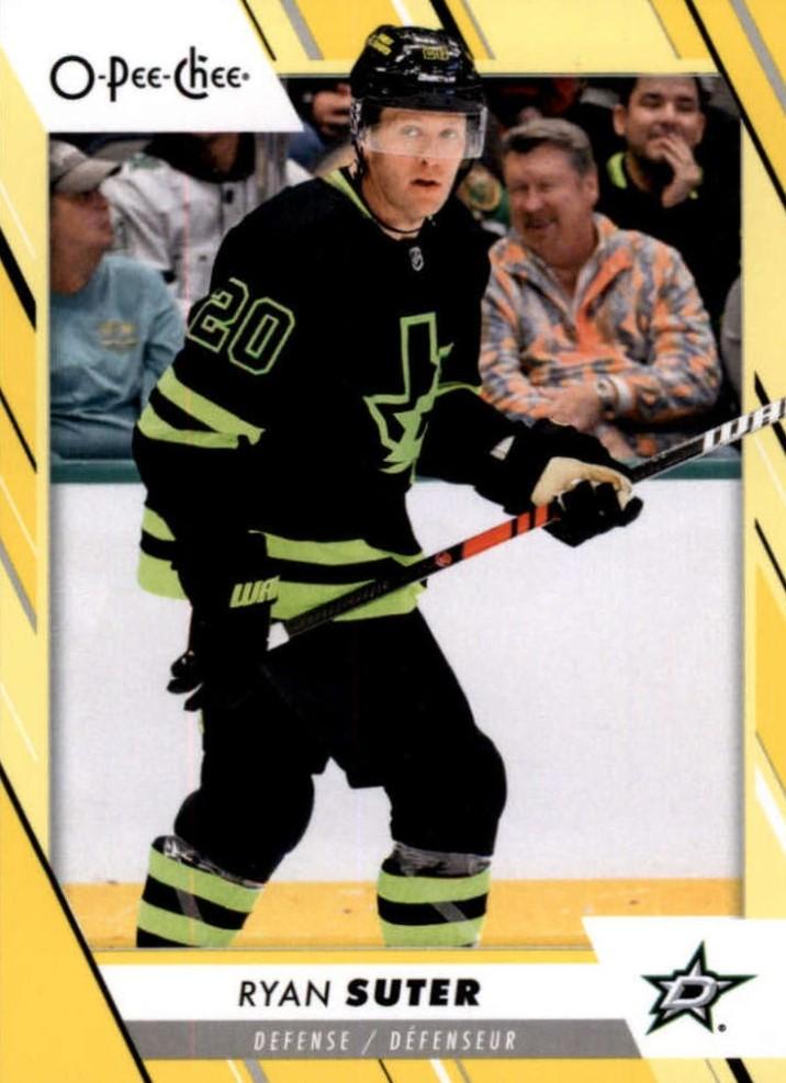 Ryan Suter #323 Dallas Stars | 2023-24 O-Pee-Chee Yellow Border