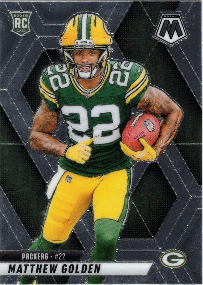 Matthew Golden #323 Green Bay Packers | 2025 Panini Mosaic | NFL Football