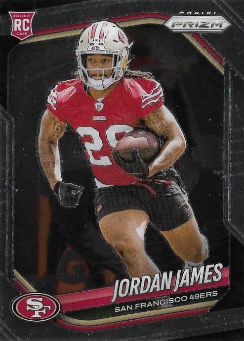 Jordan James #323 San Francisco 49ers | 2025 Panini Prizm | NFL Football