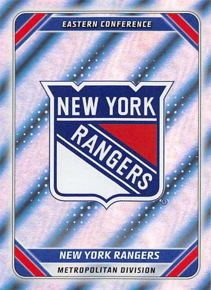 New York Rangers Logo #324 | 2019-20 Topps NHL Sticker Collection