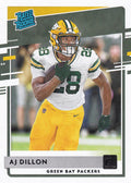 AJ Dillon #324 Green Bay Packers | 2020 Panini Donruss | NFL Football
